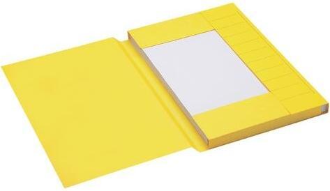 Image du produit Tarifold Porte-documents Djois 3 volets Papier de chancellerie Carton 348 mm x 240 mm Jaune (A4, 1 x)