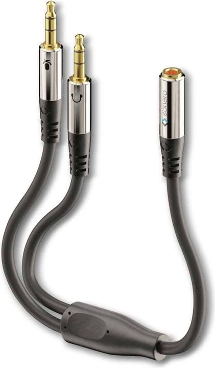 Image du produit Sonero 2x 3,5mm - 3,5mm (0.25 m, Jack 3,5 mm (AUX))