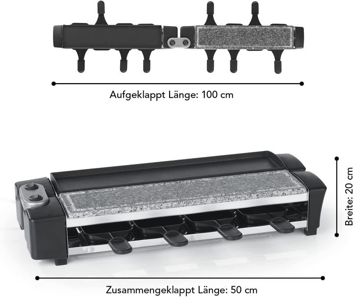 Produktbild Maxxmee Racletteofen für 8 Personen
