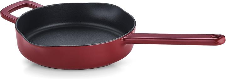 Produktbild Fissler Pfanne Gusseisen, Burgunder rot (Bratpfanne, Gusseisen, 24 x 6 cm)