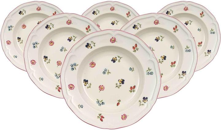 Villeroy & Boch Multipack Petite Fleur Assiettes à soupe - 6 pièces (6x, 22.80 cm)