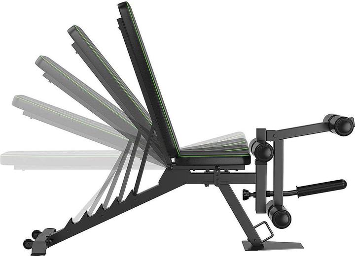 Immagine prodotto Tunturi Verstellbare Hantelbank mit Bauch- und Beintrainer UB60