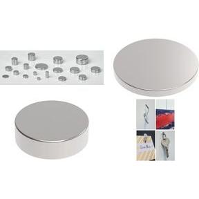 Thumbnail - Maul, Magnet, Neodym-Scheibenmagnet, 8 mm, Haftkraft: 2,4 kg, silber (1 x)