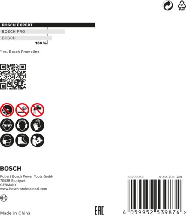 Productafbeelding Bosch Professional Zubehör Expert HardKeramiek