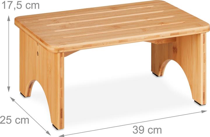 Image du produit Relaxdays Fussbank
