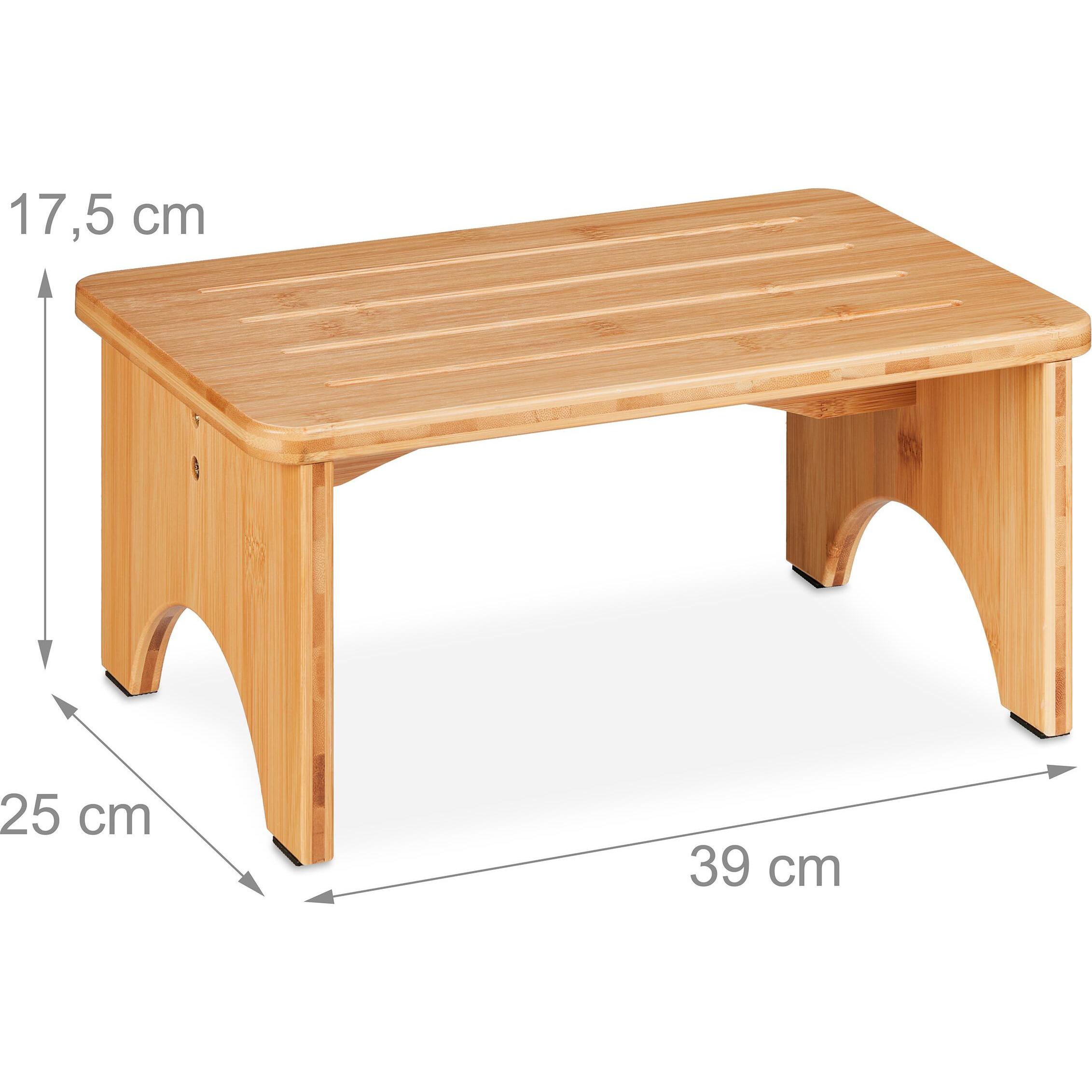 Thumbnail - Relaxdays, Hocker + Pouf, Fussbank