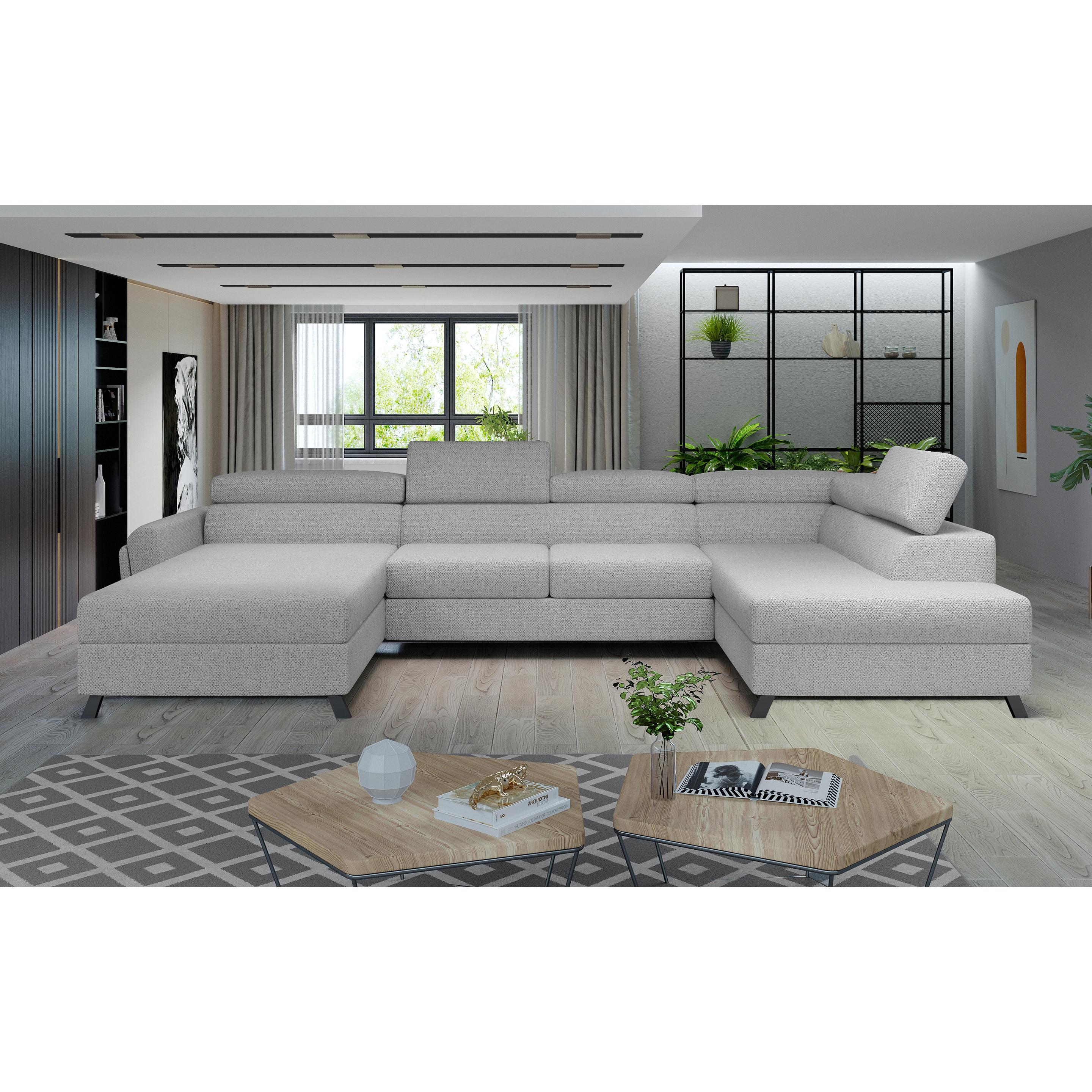 ELTAP, Sofa, Josette (Bettsofa, 5-Sitzer, Wohnlandschaft)