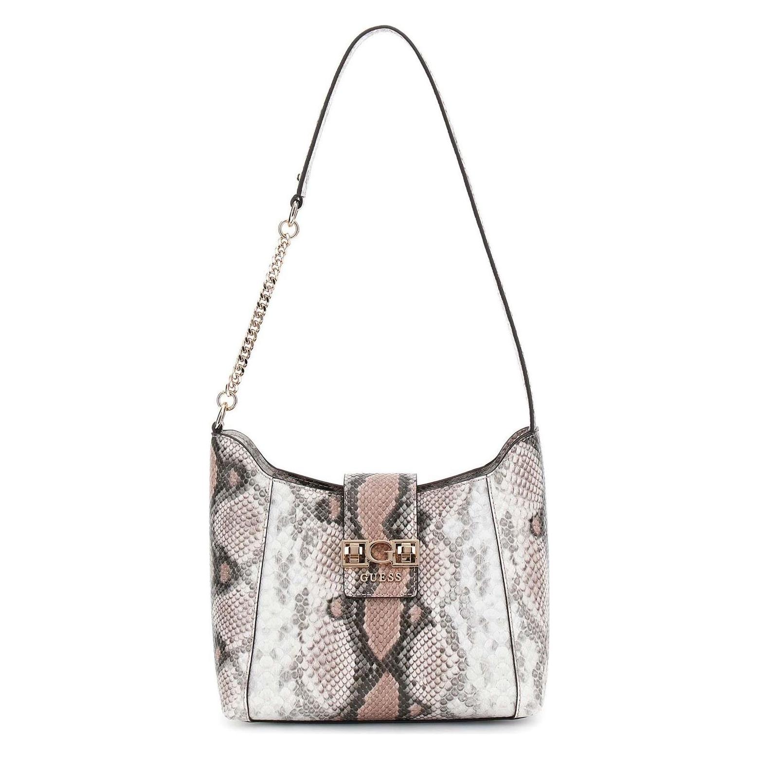 Guess, Damen, Handtasche, Jane Hobo Bag, Weiss