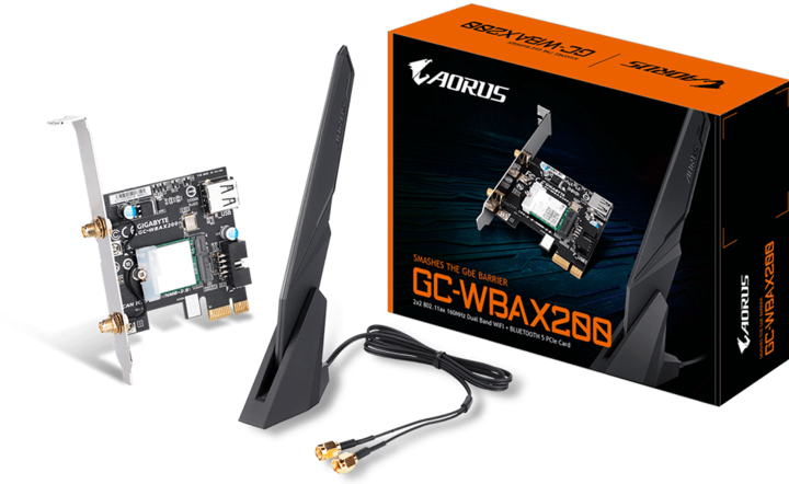 Produktbild Gigabyte GC-WBAX200 Wifi 6 (Mini PCI Express)