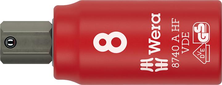 Productafbeelding Wera 8740 A VDE HF Zyklop Bitnuss 1/4, 5mm (5 mm)