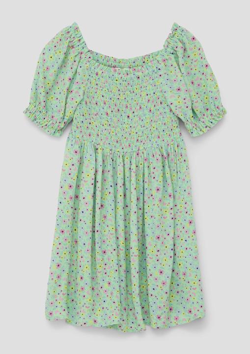 Produktbild S.Oliver Kleid Kleid mit Smock-Detail (104)