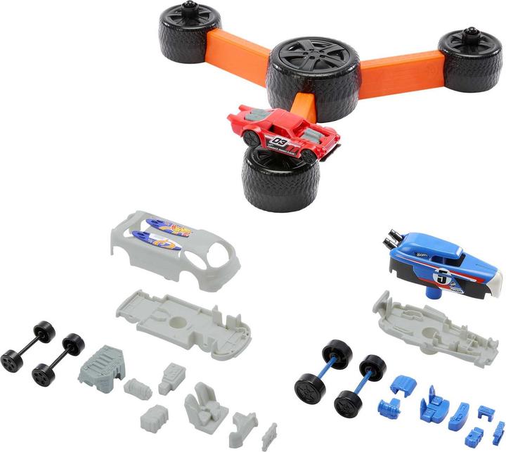 Actual product image Mattel Games Hot Wheels Build ‘N Slam™ Game (Multilingual)