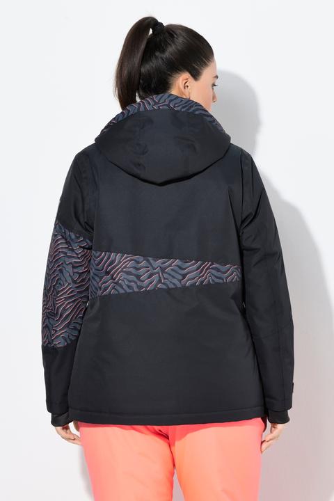 Actual product image Ulla Popken Neon Ripple Performance Snow Coat (60)