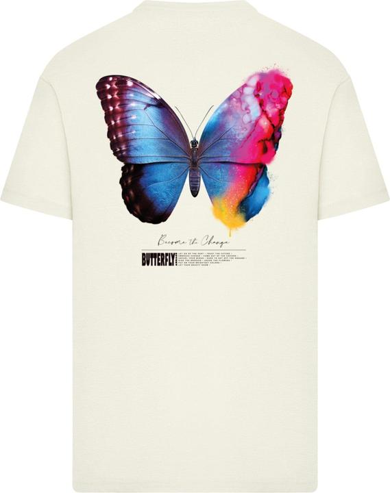 Actual product image Mister Tee Become the Change Butterfly 2.0 Tee - 131381 (4XL)