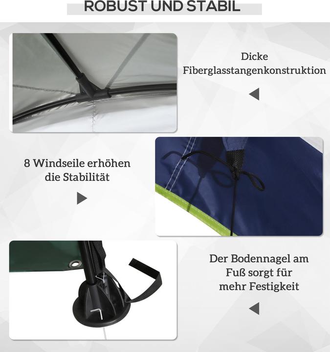 Produktbild Outsunny Pavillon (400 cm, 400 cm)