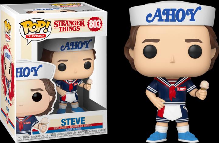 Immagine prodotto Funko POP! - Stranger Things: Steve (Hat & Ice Cream)