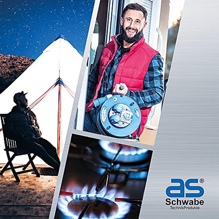 Produktbild As - Schwabe CEE-Camping-Kabeltrommel (25 m, 2.50 mm²)