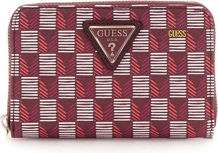 Actual product image Guess G Wave SLG Medium Zip Around Wallet