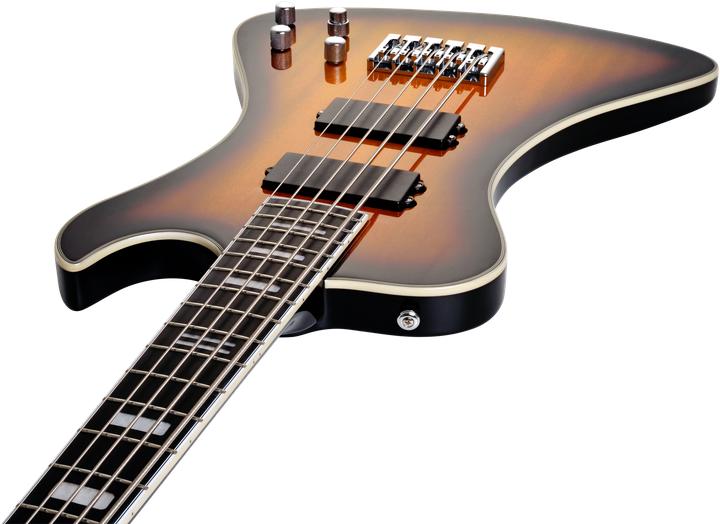 Produktbild Hagstrom E-Bass, Nekromant 5, Tobacco Sunburst (E-Gitarre, Mahagoni)