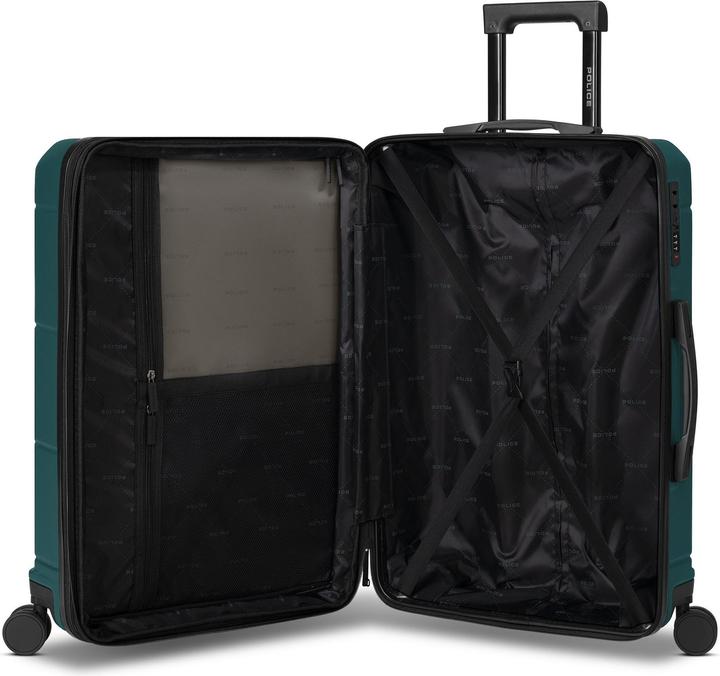 Produktbild Police London 4 Rollen Kofferset 3-teilig mit Dehnfalte (42 l)