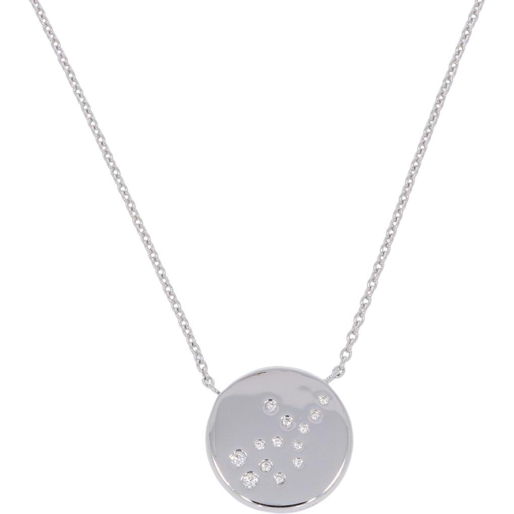 Sif Jakobs, Halsschmuck, Collier Zodiaco Jungfrau silber, (925 Sterling Silber, 48 cm)