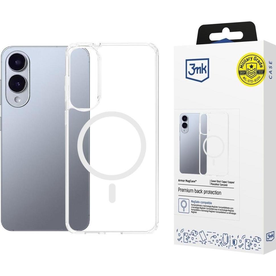 3Mk Trasparente Etui Armor Magcase Do Samsung Galaxy S25 Edge (Samsung Galaxy S25 Edge), Cover Smartphone,