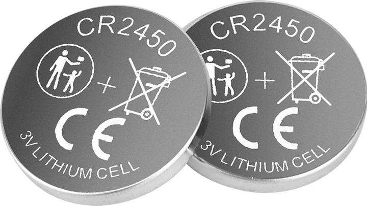 Produktbild Ideoon 10er-Set Knopfzellen CR2450 - Leistungsstarke 3V Lithium Batterien mit 600mAh - Hohe Kapazität (600 mAh)