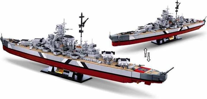 Produktbild Sluban SL95972 - Schlachtschiff Bismarck 2-in-1 Bausatz
