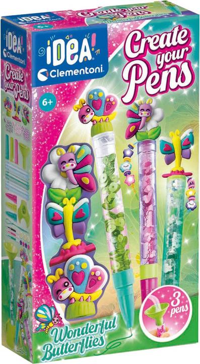 Actual product image Clementoni Idea - Mini Lab Penne Butterfly