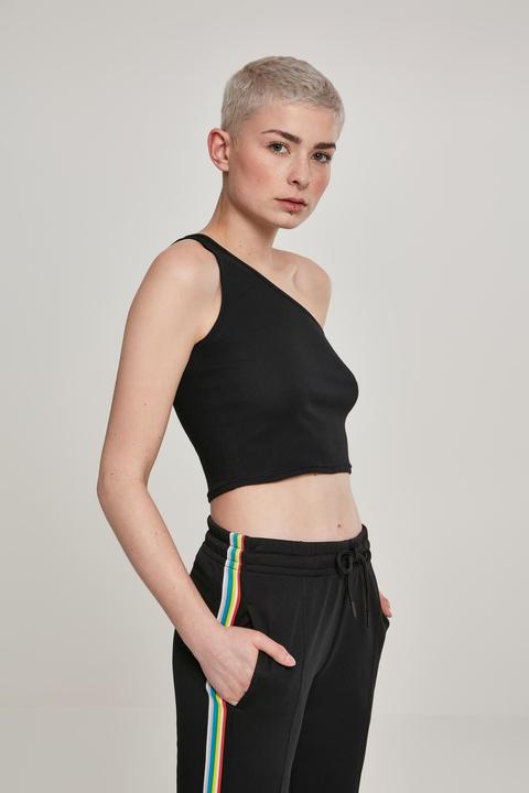 Immagine prodotto Urban Classics Top asimmetrico con taglio corto da donna (L)