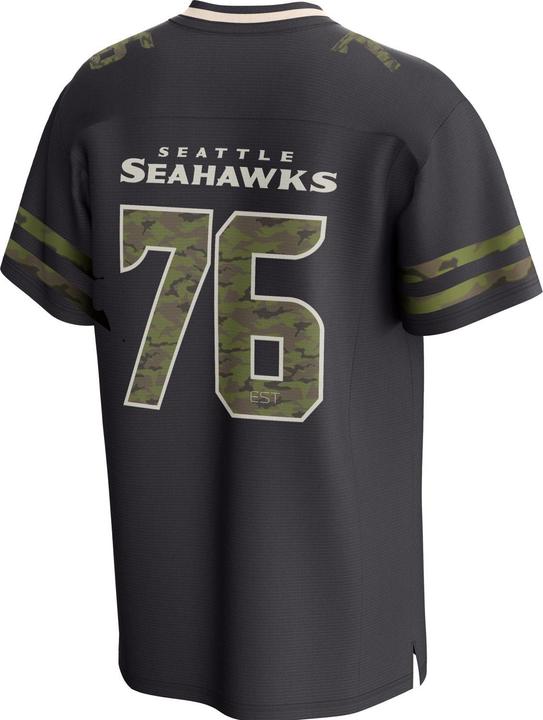 Image du produit Fanatics Seattle Seahawks NFL Supporters Jersey noir wood (S)