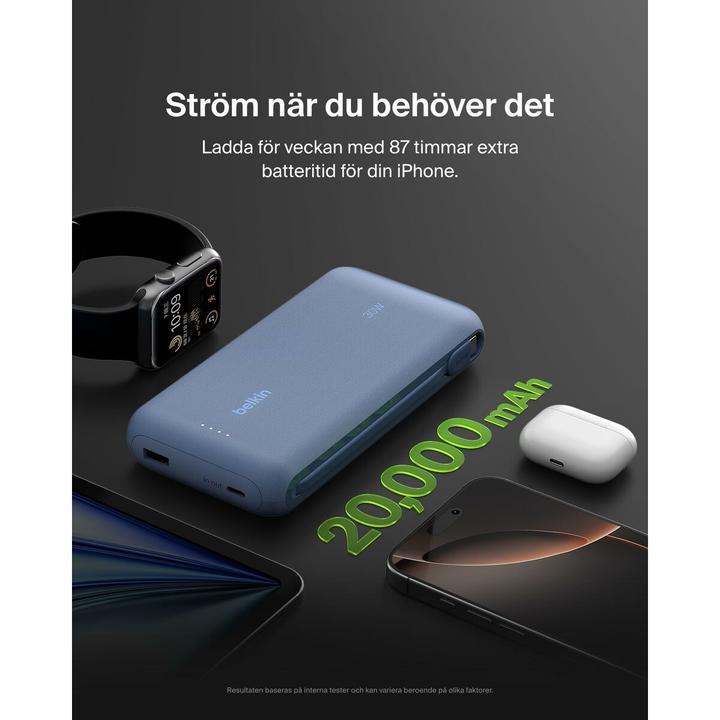 Produktbild Belkin BoostCharge (20000 mAh, 30 W, 30 Wh)