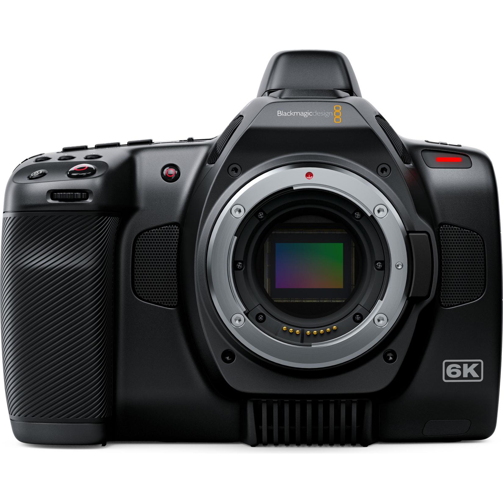 Blackmagic Pocket Cinema Camera 6K G2 (21.20 Mpx, 50p), Videokamera, Schwarz