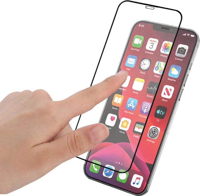 Actual product image Mocolo 3D Full Screen Protective Glass Screen Protector (1 Piece, Apple iPhone 12 mini)