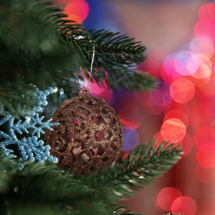 Actual product image Relaxdays Christmas Ornament Set (100 -part)