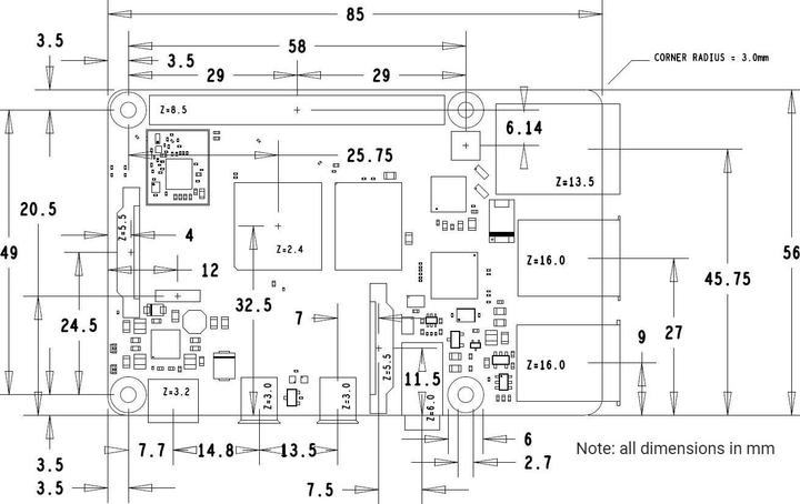 Actual product image Raspberry Pi 4 4GB Model B