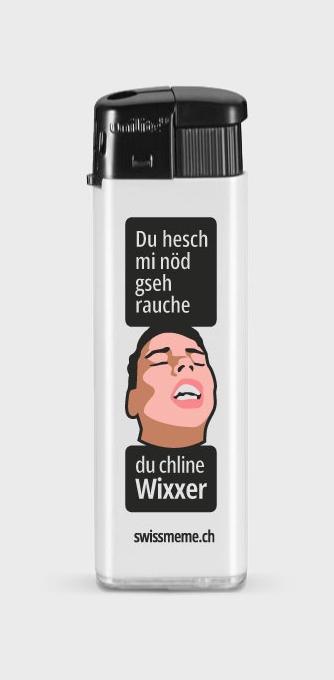 Actual product image SwissMeme Wixxer lighter