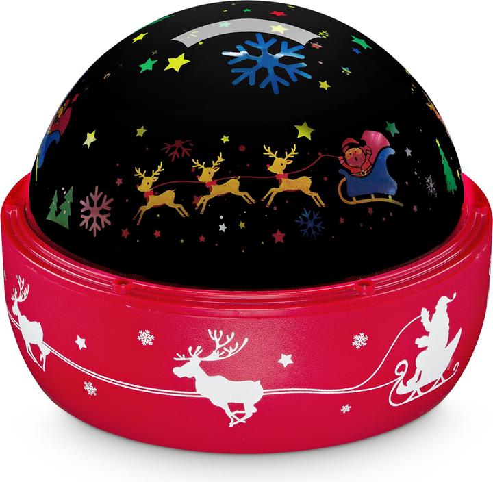 Idena Projecteur LED Noël 16,2x16,2x13cm