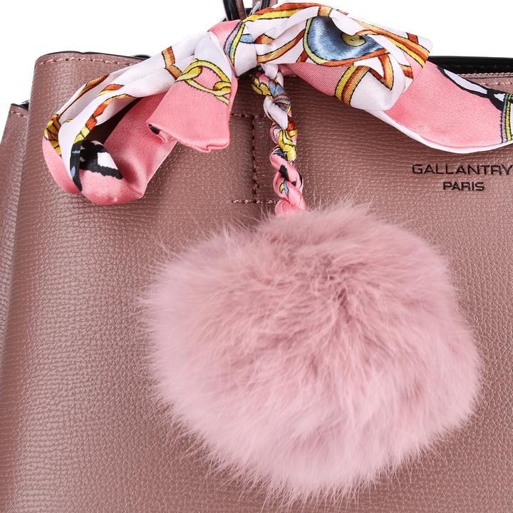 Actual product image Gallantry Pompom handbag