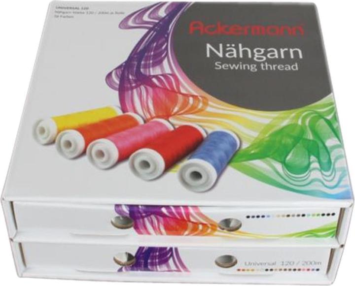 Actual product image Ackermann Sewing thread box (200 m)