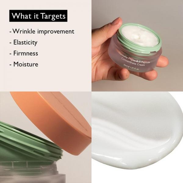 Actual product image Haruharu Wonder Centella Phyto & 5 Peptide Concentrate Cream Moisturizing (30 ml, Day cream)