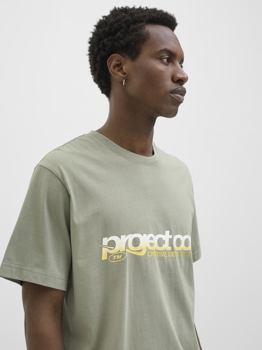 Produktbild Jack & Jones Gedruckt Rundhalsausschnitt T-shirt T-shirt (XS)