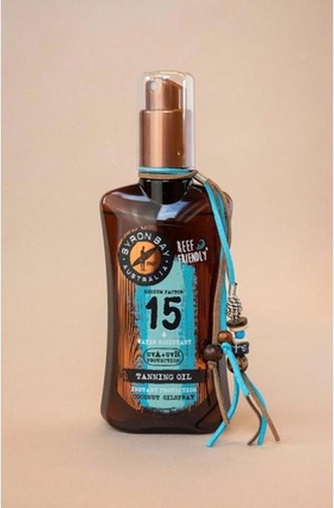 Produktbild Byron Bay Fast Bronzing Tanning Oil SPF 15 Spray 200ml (Selbstbräunungsöl, 200 ml)