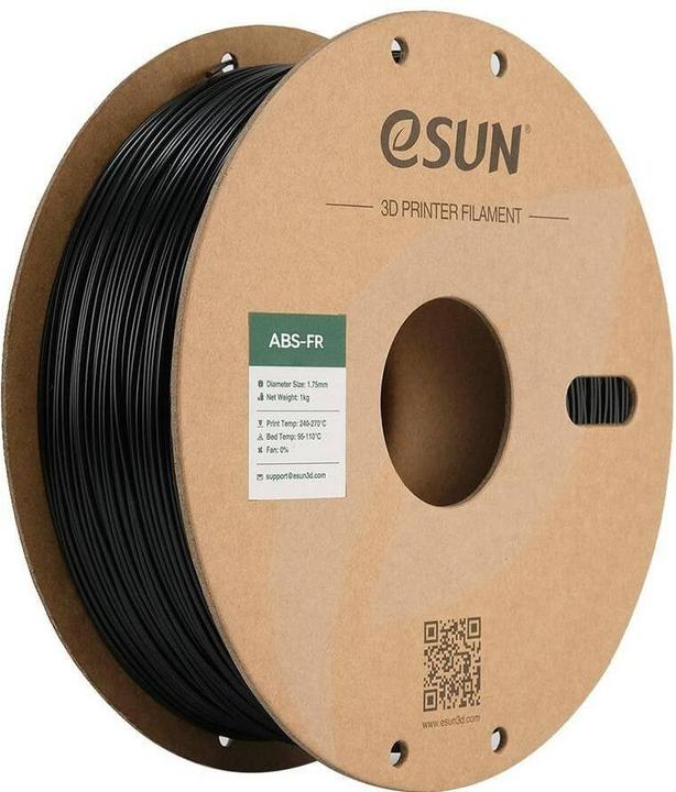Actual product image eSUN EABSMAX 1,75mm BLACK 1kg 3D FILAMENT (ABS, 1.75 mm, 1000 g)