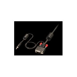 Thumbnail - Lindy 3.5mm Klinke VGA — 3.5mm Klinke VGA (2 m, VGA), Video Kabel