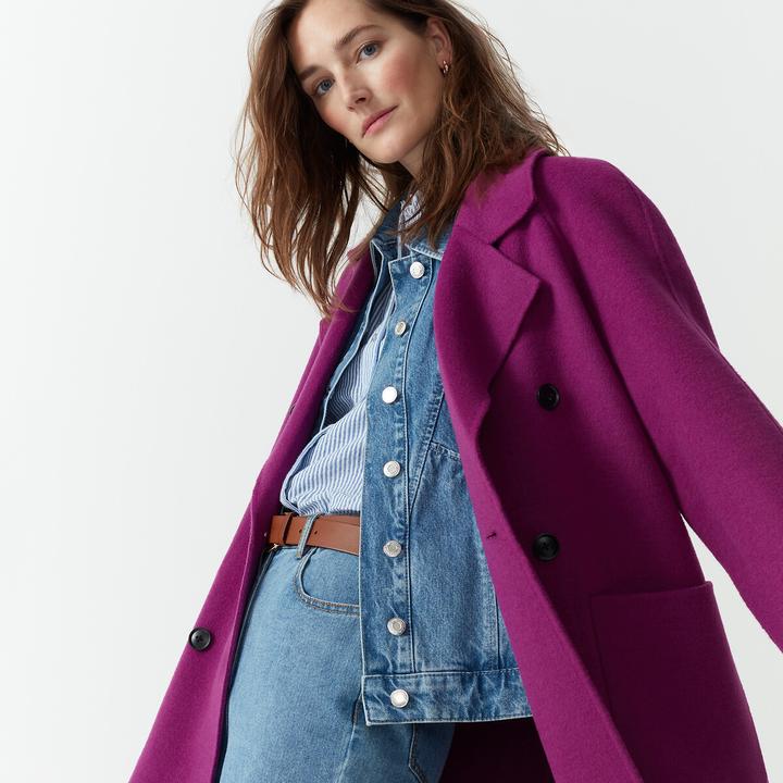 Produktbild La Redoute Collections Mantel aus Wollmix Signature MARTIAL (38, M)