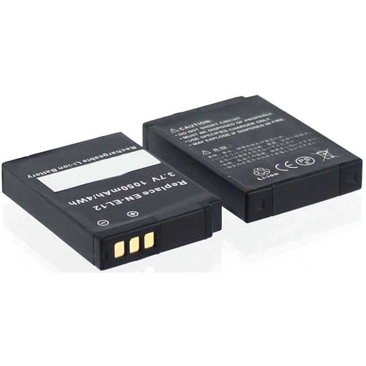 Thumbnail - AGI 36868 - Nikon - 1050 mAh - 3,7 V - Lithium-Ion (Li-Ion) - 1 Stück(e) (Akku), Kamera Stromversorgung, Schwarz