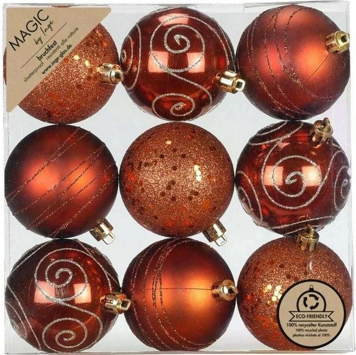 Produktbild Inge’s Glas Christmas Decor Weihnachtskugel (9x)