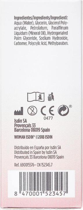 Image du produit Isdin WOMAN vaginale Feuchtigkeitscreme 24 Einheiten (Crème intime, Gel intime, 50 ml)