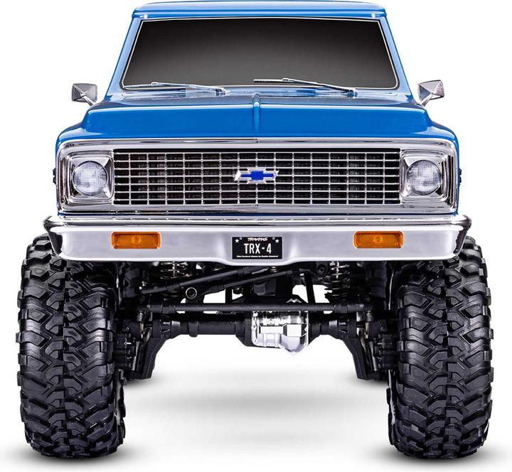 Actual product image Traxxas TRX-4 1972 Chevrolet Blazer High Trail Blue 1/10 4WD RTR Crawler without Battery/Charger (RTR Ready-to-Run)
